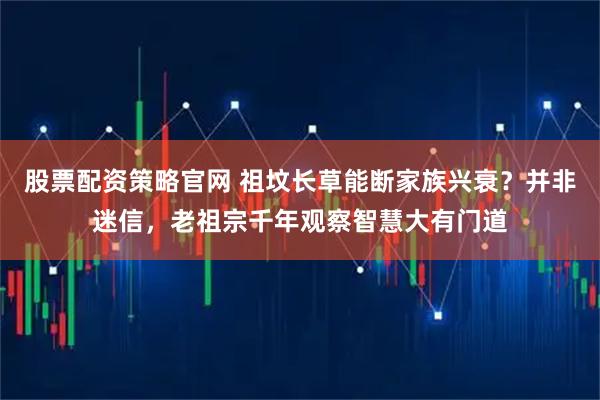 股票配资策略官网 祖坟长草能断家族兴衰？并非迷信，老祖宗千年观察智慧大有门道